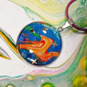 Fluid Art-os nyaklánc